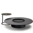 Tethys C Table with Marble Top and Gunmetal Grey Steel Structure by Living Divani | Casa Design Group