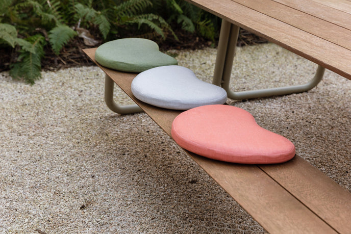 The Bean Outdoor Cushion in Sunbrella Fabric by Wünder | Casa Design Group