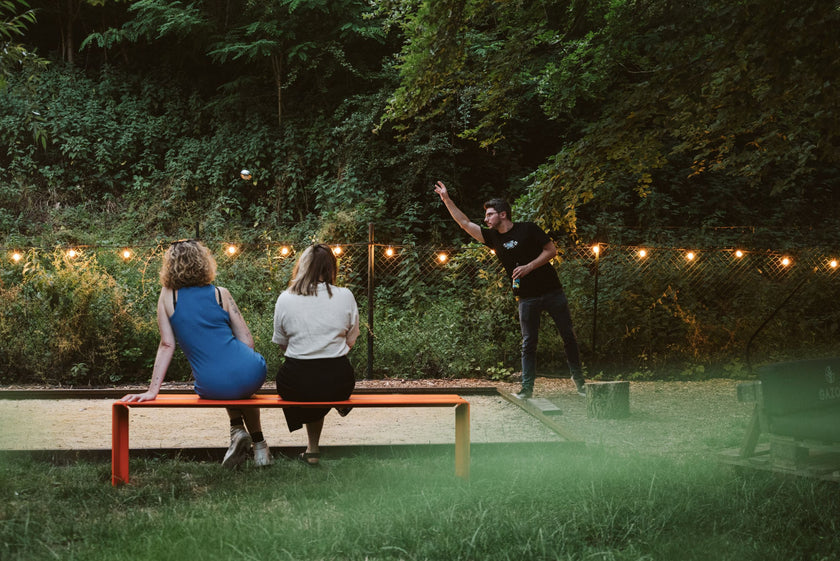 The Bench Minimal Outdoor Bench by Wünder | Casa Design Group