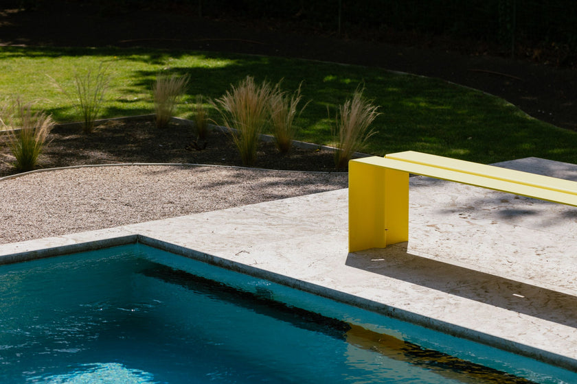 The Bench Minimal Outdoor Bench by Wünder | Casa Design Group