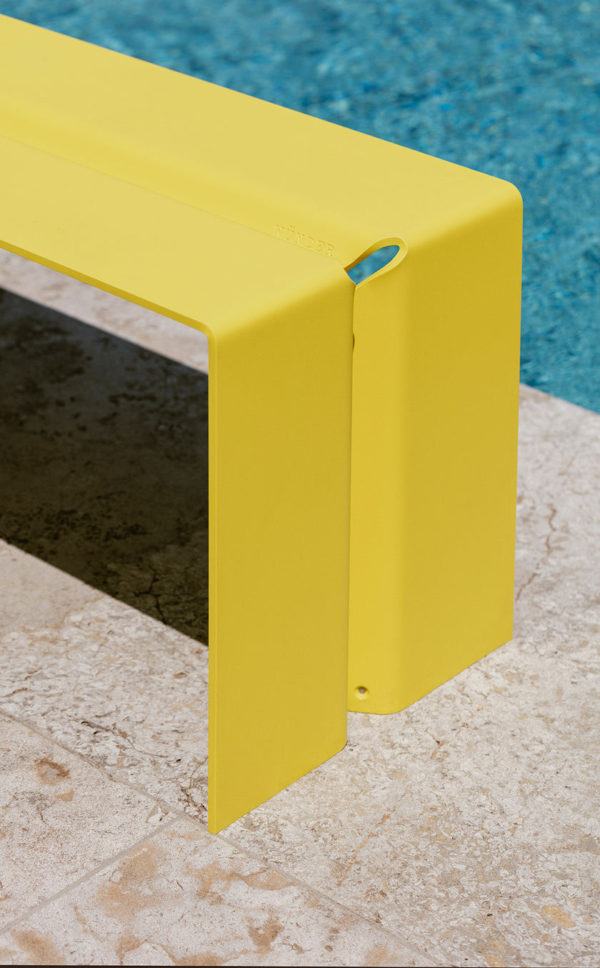 The Bench Minimal Outdoor Bench by Wünder | Casa Design Group