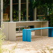 The Bended Curved Outdoor Dining Table by Wünder | Casa Design Group
