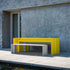 The Bended Curved Outdoor Dining Table by Wünder | Casa Design Group