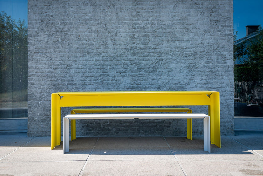 The Bended Curved Outdoor Dining Table by Wünder | Casa Design Group
