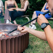 The Blow Poke Forged Steel Fireplace Tool by Wünder | Casa Design Group