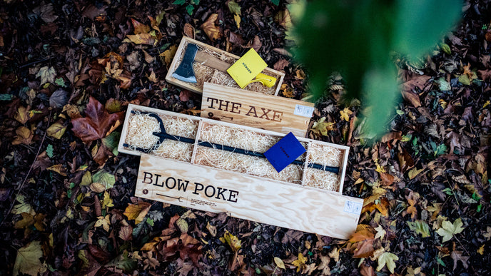 The Blow Poke Forged Steel Fireplace Tool by Wünder | Casa Design Group