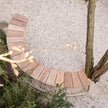The Bow Curved Outdoor Bench by Wünder | Casa Design Group