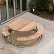 The Bow Curved Outdoor Bench by Wünder | Casa Design Group