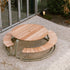 The Bow Curved Outdoor Bench by Wünder | Casa Design Group