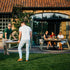 The Bow Curved Outdoor Bench by Wünder | Casa Design Group