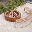 The Bow Curved Outdoor Bench by Wünder | Casa Design Group