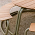 The Circle Round Outdoor Picnic Table with Integrated Benches by Wünder | Casa Design Group