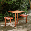 The Duo Outdoor Picnic Table with Integrated Seating for Two by Wünder | Casa Design Group