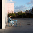 The Duo Outdoor Picnic Table with Integrated Seating for Two by Wünder | Casa Design Group