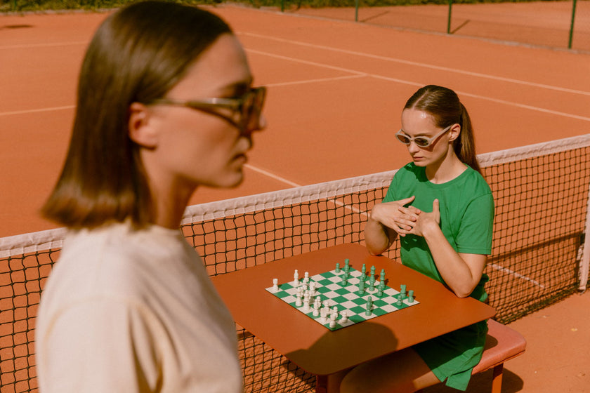 The Duo Outdoor Picnic Table with Integrated Seating for Two by Wünder | Casa Design Group