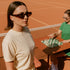 The Duo Outdoor Picnic Table with Integrated Seating for Two by Wünder | Casa Design Group