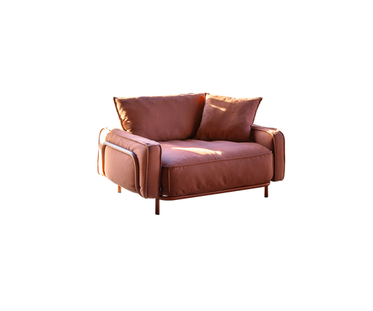 The Lounge Outdoor Lounge Chair with Sunbrella Cushions by Wünder | Casa Design Group