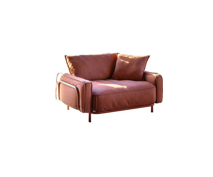 The Lounge Outdoor Lounge Chair with Sunbrella Cushions by Wünder | Casa Design Group