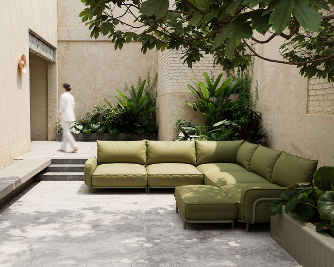 The Lounge Modular Outdoor Sectional Sofa by Wünder | Casa Design Group