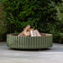 The Ring Outdoor Fire Bowl in Corten Steel by Wünder | Casa Design Group