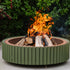 The Ring Outdoor Fire Bowl in Corten Steel by Wünder | Casa Design Group