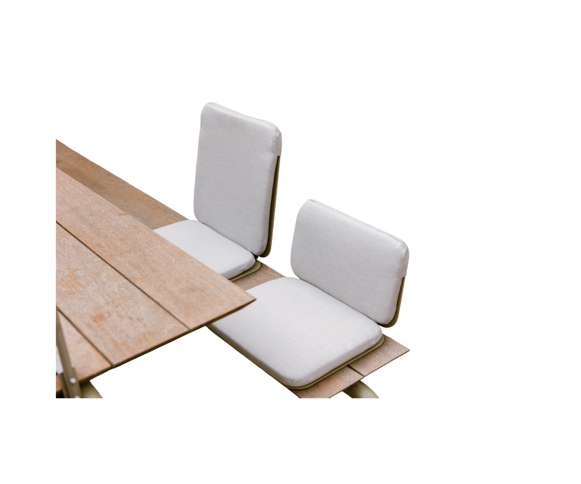 The Seat Outdoor Cushion with Aluminum Support by Wünder | Casa Design Group