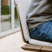The Seat Outdoor Cushion with Aluminum Support by Wünder | Casa Design Group