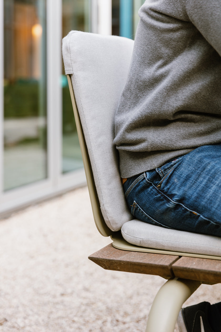 The Seat Outdoor Cushion with Aluminum Support by Wünder | Casa Design Group