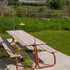 The Table Outdoor Picnic Table with Integrated Benches by Wünder | Casa Design Group