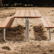 The Table Outdoor Picnic Table with Integrated Benches by Wünder | Casa Design Group