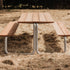 The Table Outdoor Picnic Table with Integrated Benches by Wünder | Casa Design Group