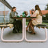 The Table Outdoor Picnic Table with Integrated Benches by Wünder | Casa Design Group