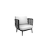 Modern Thea 001 Lounge Chair by RODA with Aluminium Frame for Comfortable Outdoor Seating | Casa Design Group