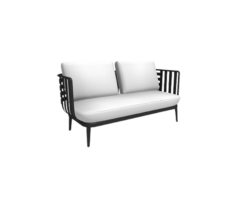 Thea 002 Sofa by Roda with Aluminium Frame for Stylish Outdoor Seating | Casa Design Group