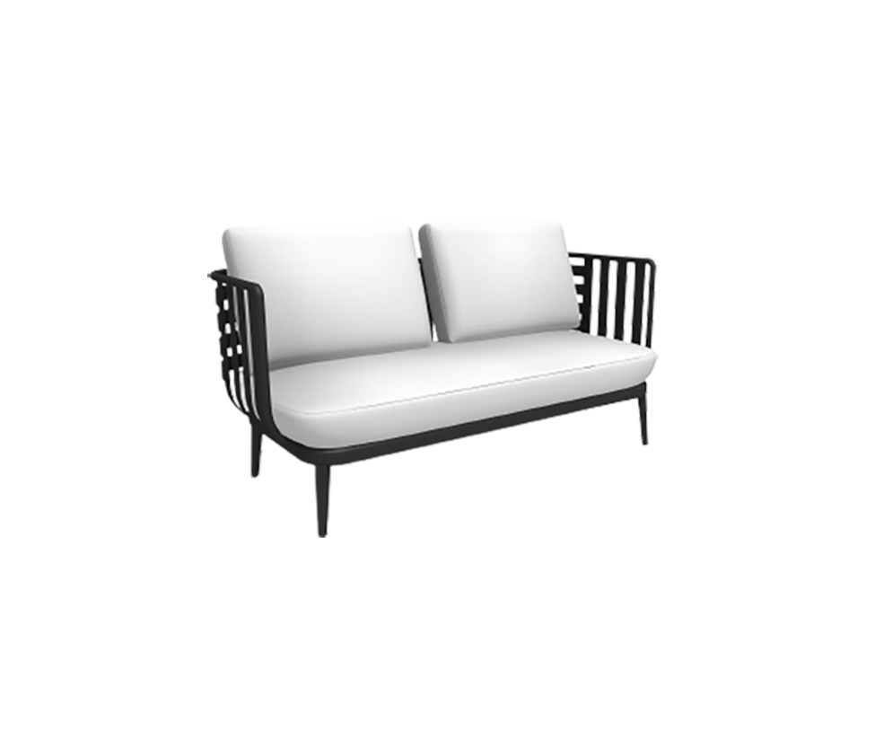 Thea 002 Sofa by Roda with Aluminium Frame for Stylish Outdoor Seating | Casa Design Group