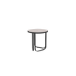 Contemporary Thea 008 Side Table by Roda with Stoneware Top and Durable Aluminium Frame | Casa Design Group