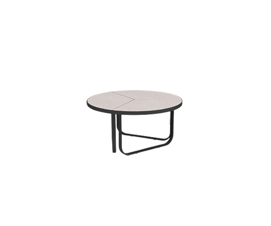 Thea 009 Coffee Table by Roda with Stoneware Top and Aluminium Frame | Casa Design Group