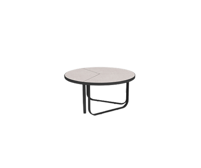 Thea 009 Coffee Table by Roda with Stoneware Top and Aluminium Frame | Casa Design Group