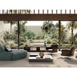 Frigerio Theo Rug with hand-tufted texture and refined geometric detailing for luxury interiors Casa Design Group