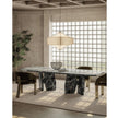 Frigerio Theo Rug with hand-tufted texture and refined geometric detailing for luxury interiors Casa Design Group