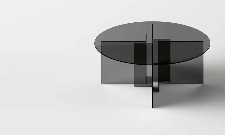 Thrim Glass Dining Table by Massimo Castagna for Tonelli Design | Casa Design Group