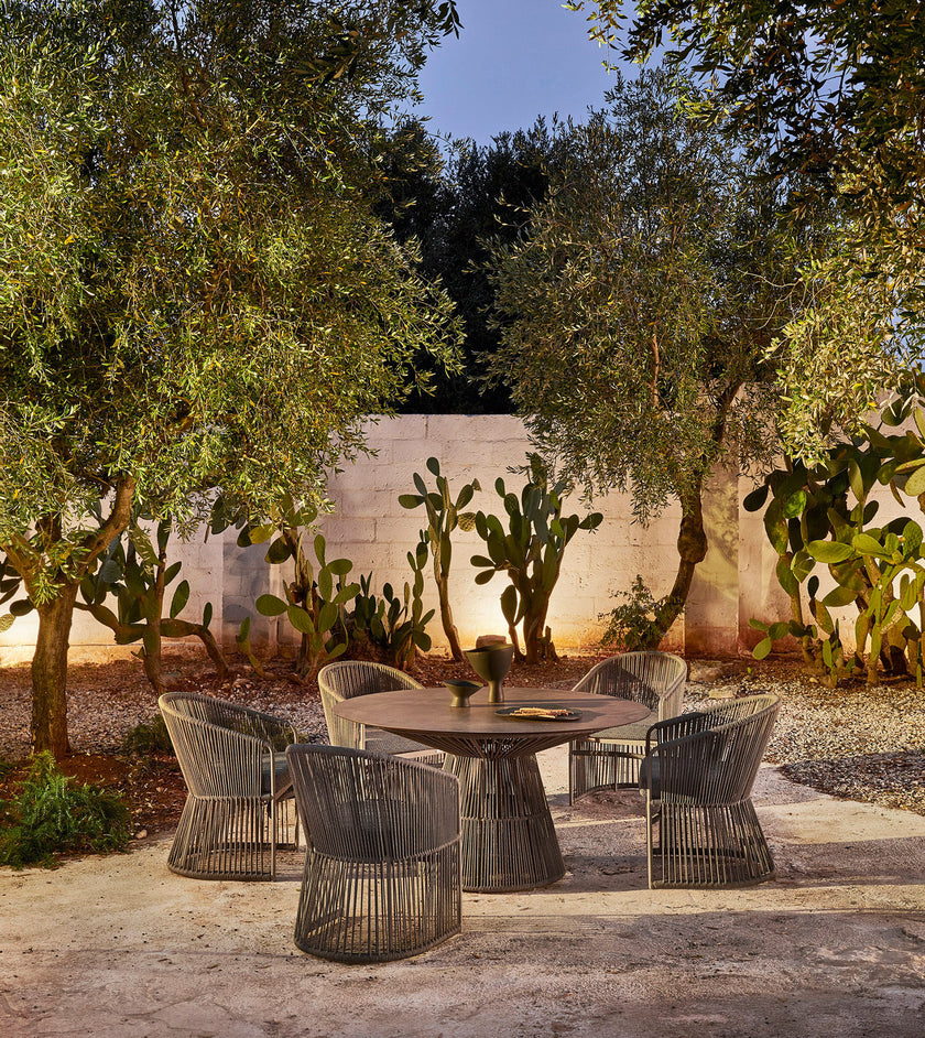 High End Tibidabo Dining Armchair by Varaschin Casa Design Group