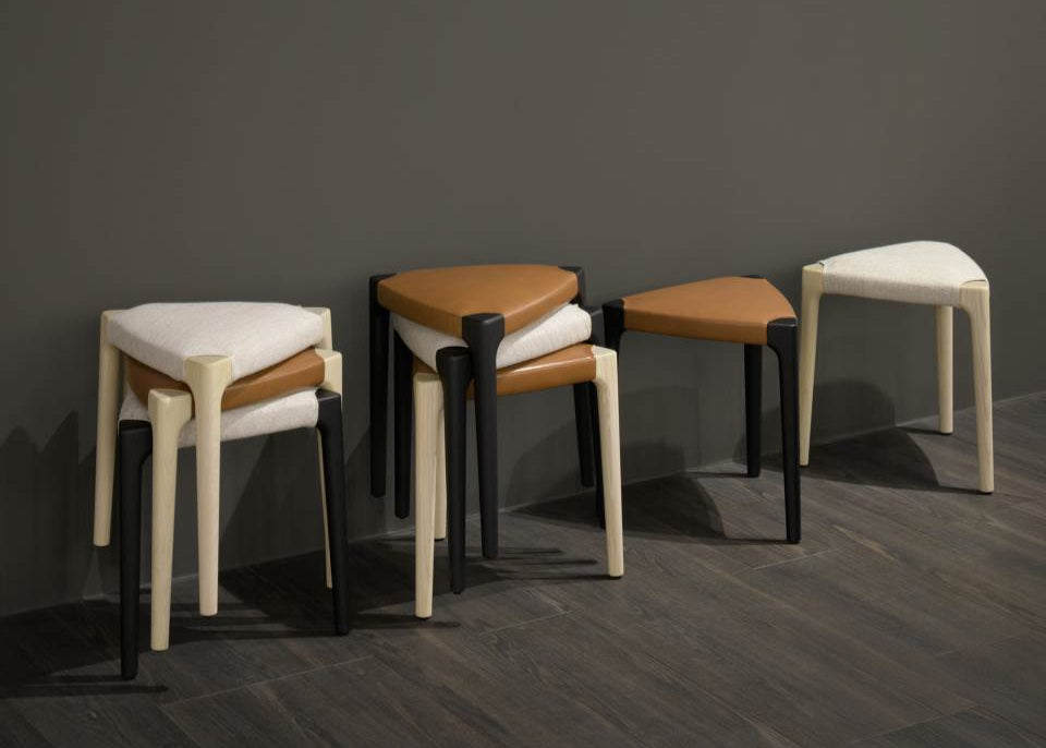 High End Ticino Stool by Living Divani Casa Design Group