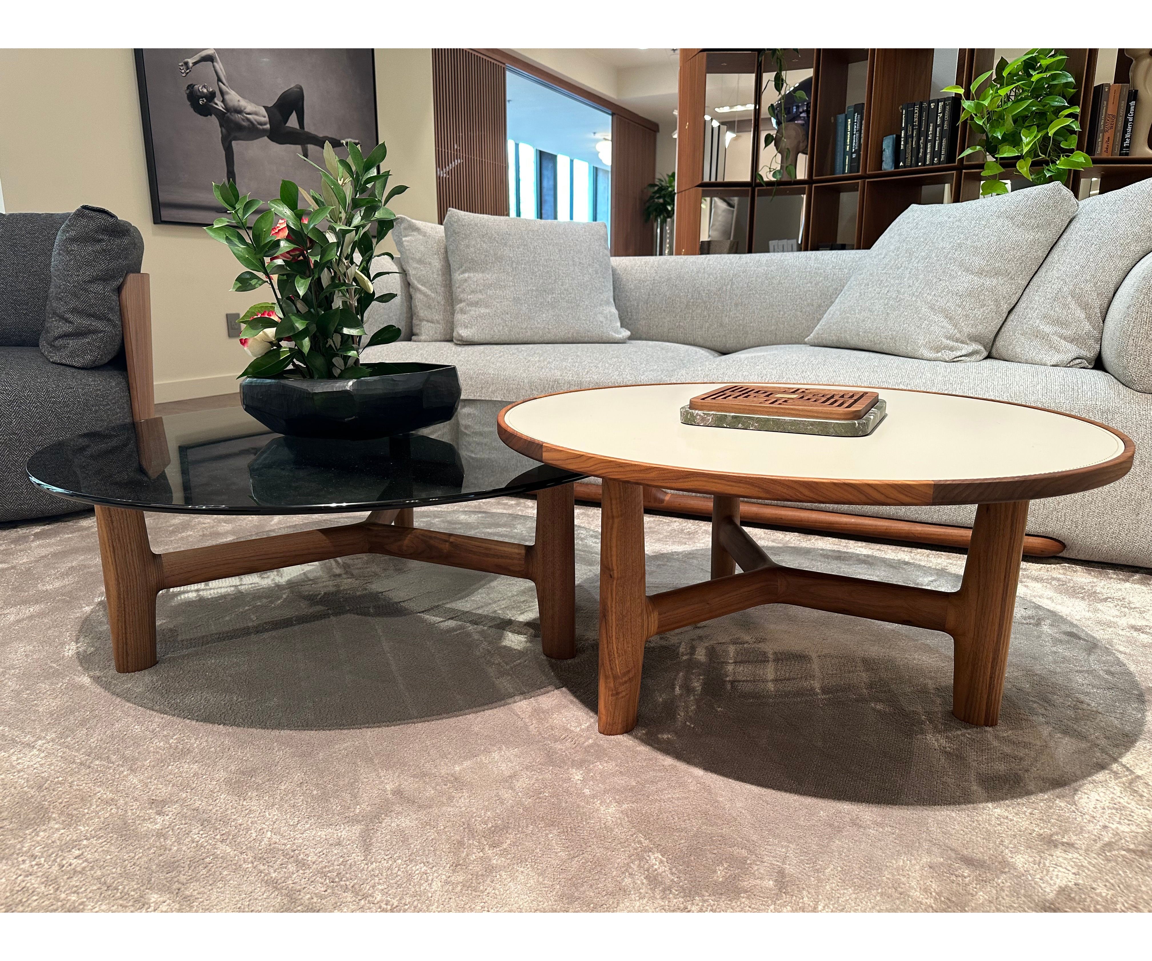 Floor Sample Tillow 110 Coffee Table with Glass Top | Porada