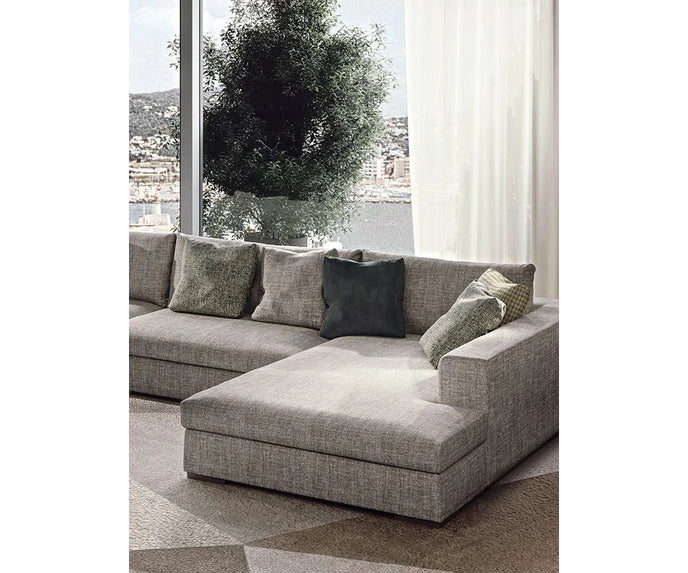 Oreste Sectional Sofa by Frigerio featuring modular configurations, generous proportions, and timeless Italian design | Casa Design Group