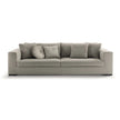 Oreste Sofa by Frigerio with clean lines, goose down cushions, and Wengé wood feet for timeless contemporary comfort | Casa Design Group