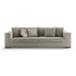 Oreste Sofa by Frigerio with clean lines, goose down cushions, and Wengé wood feet for timeless contemporary comfort | Casa Design Group