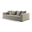 Oreste Sofa by Frigerio with clean lines, goose down cushions, and Wengé wood feet for timeless contemporary comfort | Casa Design Group