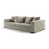 Oreste Sofa by Frigerio with clean lines, goose down cushions, and Wengé wood feet for timeless contemporary comfort | Casa Design Group