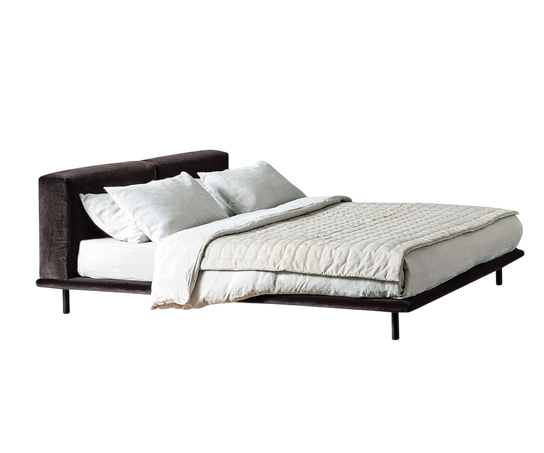 Timothy Contemporary Upholstered Bed by Andrea Parisio for Meridiani | Casa Design Group